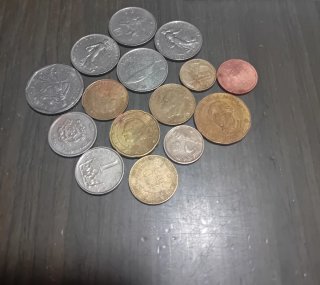 Colección de Monedas Antiguas Variadas