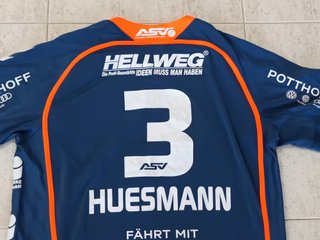 Camiseta ASV Hamm-Westfalen Huesmann. Bundesliga 2