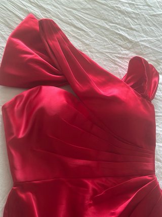 Vestido Pronovias Rojo Fiesta