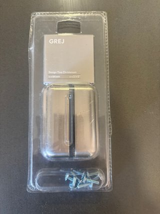 Tirador GREJ Acero Ikea c-c 64mm Pack 2