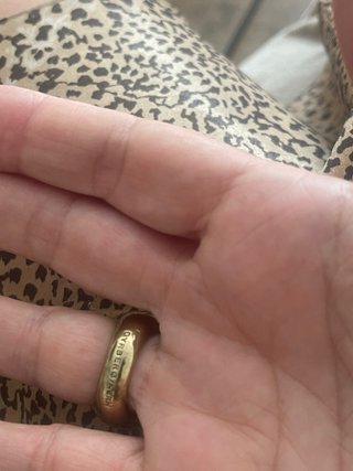 Anillo DYBERG/KERN Oro Brillante y Plata