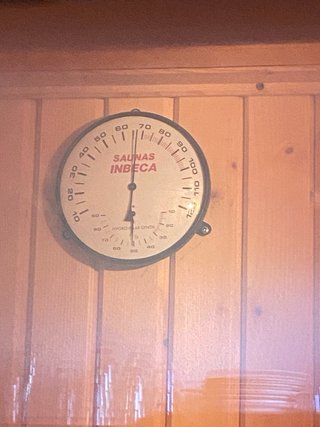 Sauna finlandesa de madera Inbeca