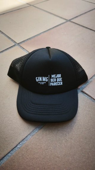 Gorra Trucker Gin MG Negra