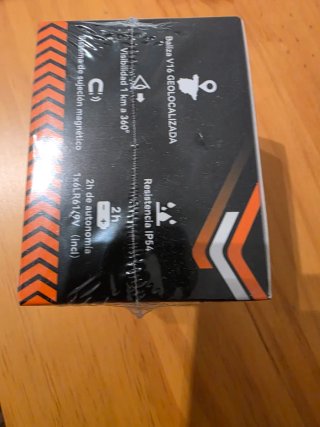 Luz V16 con geolocalización obligatoria