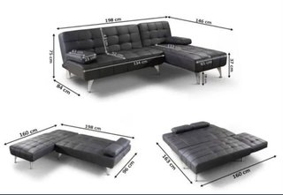 Sofá Cama Aroa Chaise Longue Reversible