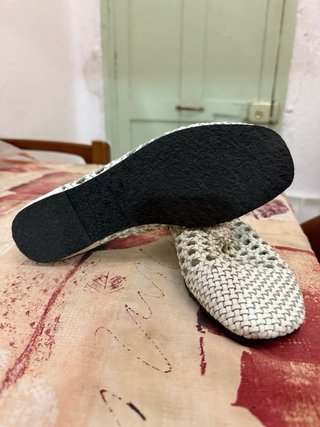 Bailarinas ZARA blancas talla 37
