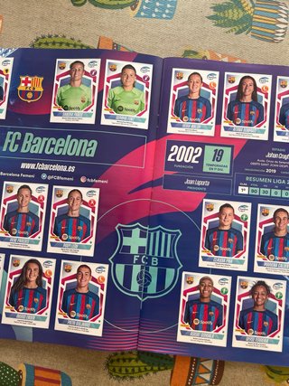 Álbum Panini Liga F 2022/23 Completo