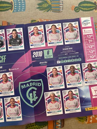 Álbum Panini Liga F 2022/23 Completo