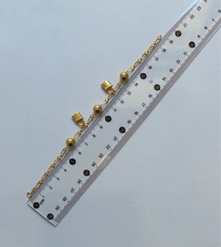 Pulsera tipo Tiffany de oro Italiano 18k/750 NUEVA