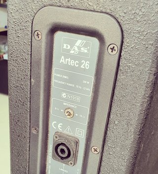 Altavoces DAS Artec 26