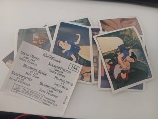 Cromos Blancanieves y los 7 enanitos