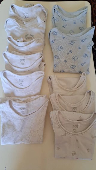 Body bimbo 11 pezzi cotone