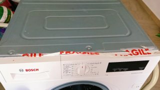 Lavadora Bosch Carga Frontal