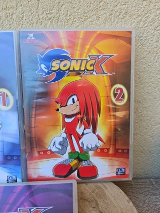 Coleção Sonic X Jetix DVD Vol. 1, 2 e 4