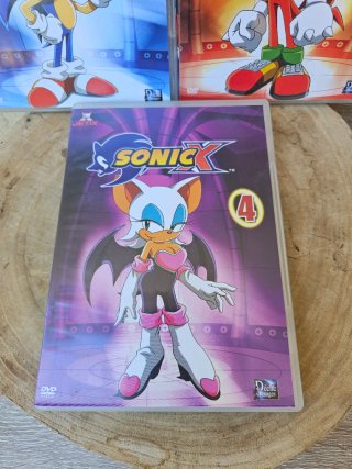Coleção Sonic X Jetix DVD Vol. 1, 2 e 4