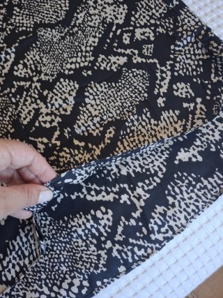 Blusa Zara Animal Print Talla M