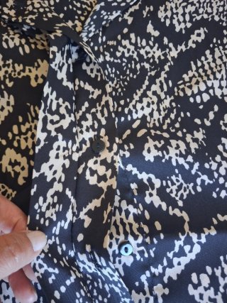 Blusa Zara Animal Print Talla M