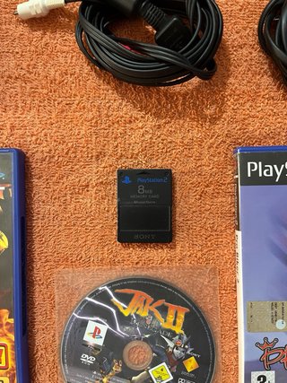 Lotto completo Playstation 2 Slim nera + 4 giochi