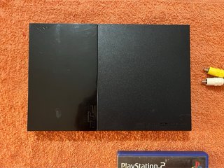 Lotto completo Playstation 2 Slim nera + 4 giochi
