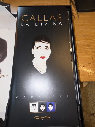 Maria Callas La Divina Edición Limitada Caja