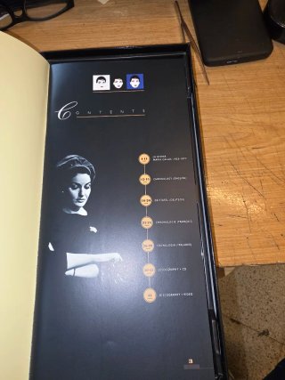 Maria Callas La Divina Edición Limitada Caja