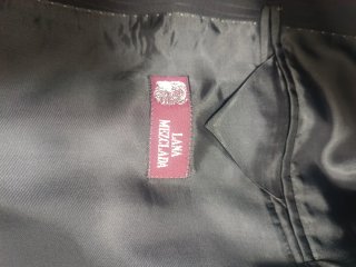 Abito da uomo Mannelo nero con gilet