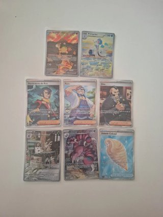 Lote Cartas Pokémon Full Art Varias
