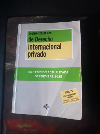 Legislación básica de derecho internacional pri...