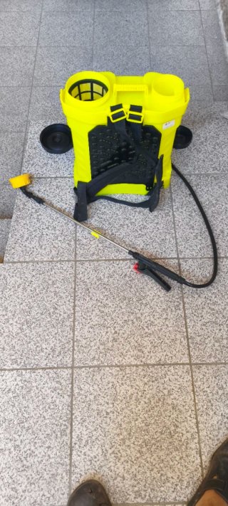 Pulverizador BR Garden Amarelo elétrico
