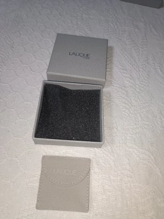 Caja Joyero Lalique Gris 8x8x2.5 cm