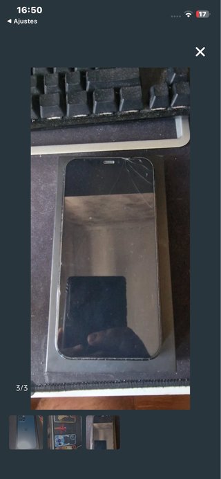 iPhone Azul 12 pro de 128gb tiene 86% de bateria