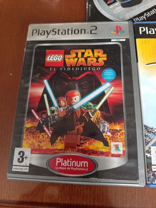 3 Juegos PS2: GTR, Lego Star Wars, Tennis Pro