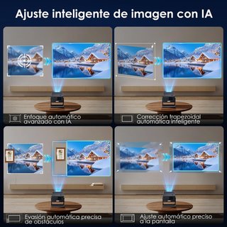 Proyector WOLFANG 4K Inteligente
