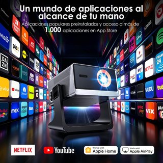 Proyector WOLFANG 4K Inteligente