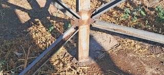 Silo galvanizado de 12.000 Kgs y sinfin II.
