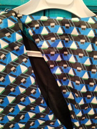 Vestido Zara Satén Estampado Talla XS