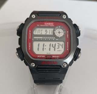 Reloj Casio DW-291H-1BV Cronómetro 200M