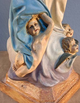 Figura Inmaculada Concepción Olot Principios S.XX