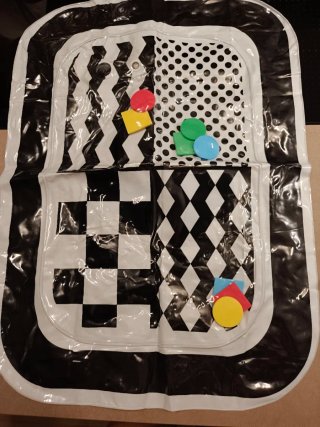 2 Alfombras de juego acuática para bebé