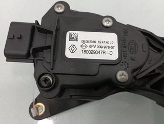 Pedal acelerador 180029347r renault captur 442654