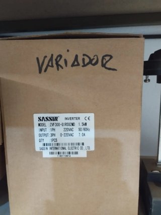 Variador Sassin 1.5kW 220V 7A