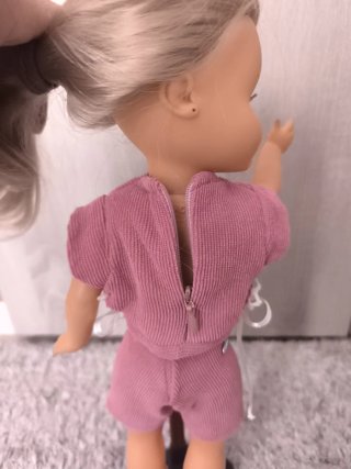 Conjunto rosa para Nancy