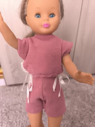 Conjunto rosa para Nancy