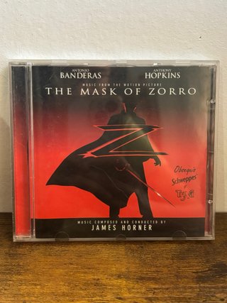 CD La Máscara del Zorro - Banda Sonora Original