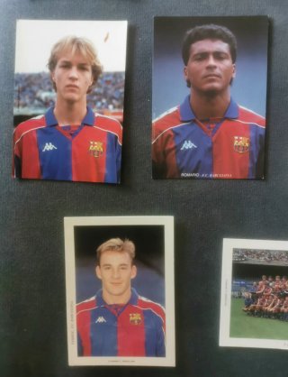 Postales Jugadores FC Barcelona