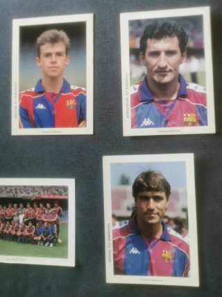 Postales Jugadores FC Barcelona