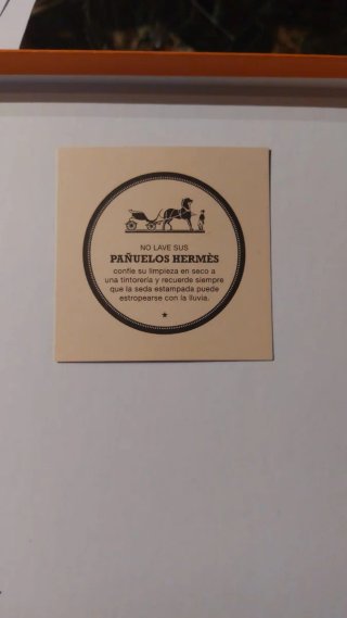 Pañuelo Hermès vintage 'El jardín de Andalucía'