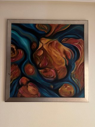 Cuadro abstracto moderno