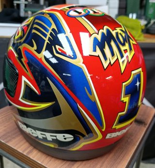 Casco Bieffe Réplica Max Biaggi (Honda 500cc)