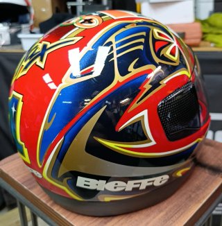 Casco Bieffe Réplica Max Biaggi (Honda 500cc)